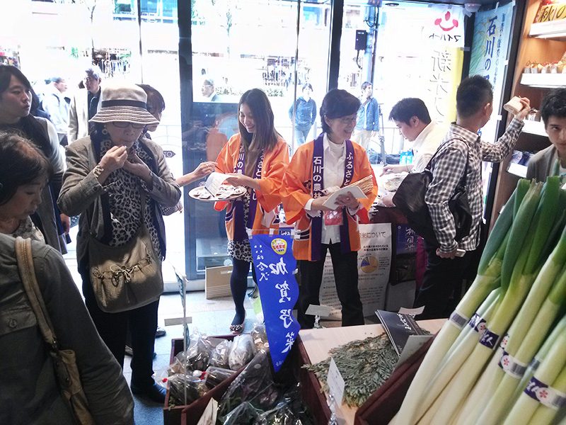 いしかわ百万石物語・江戸本店の様子写真